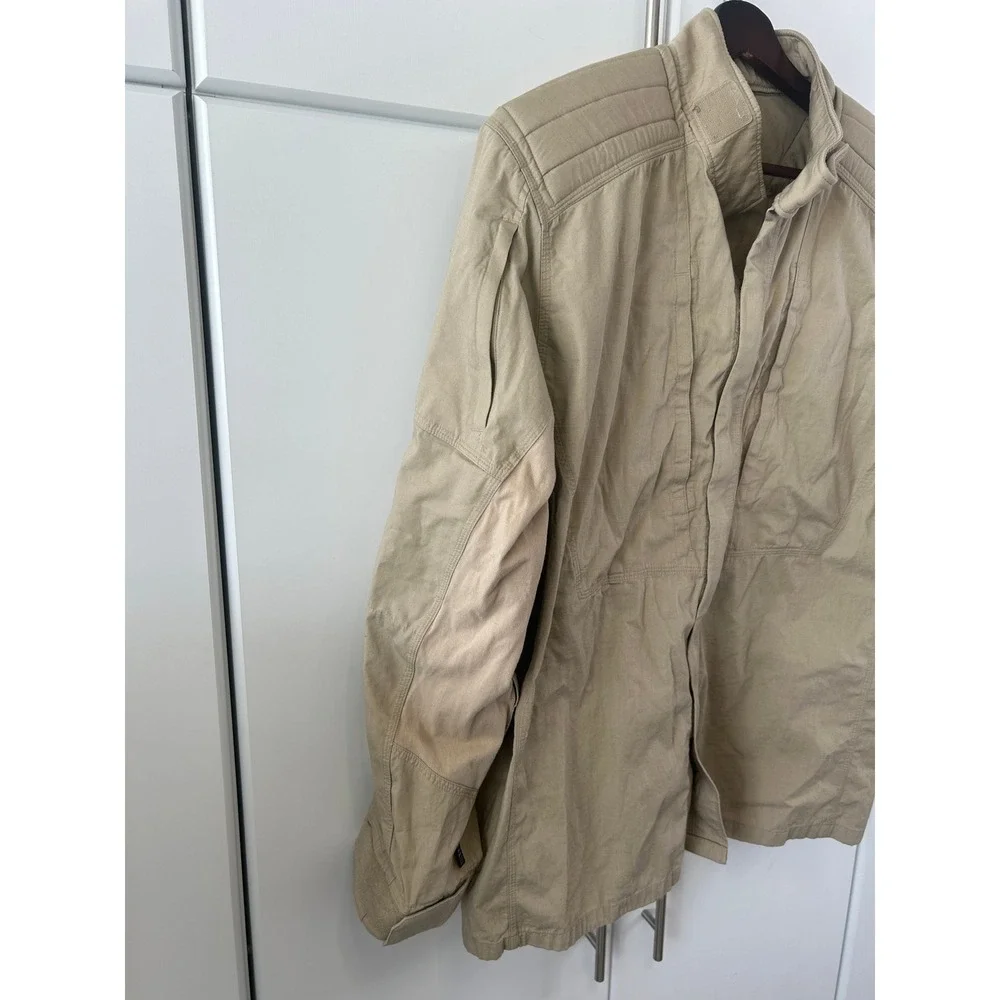5.11 Tactical Rapid Assault Shirt Khaki Tan Ripstop Field Jacket Mens Large